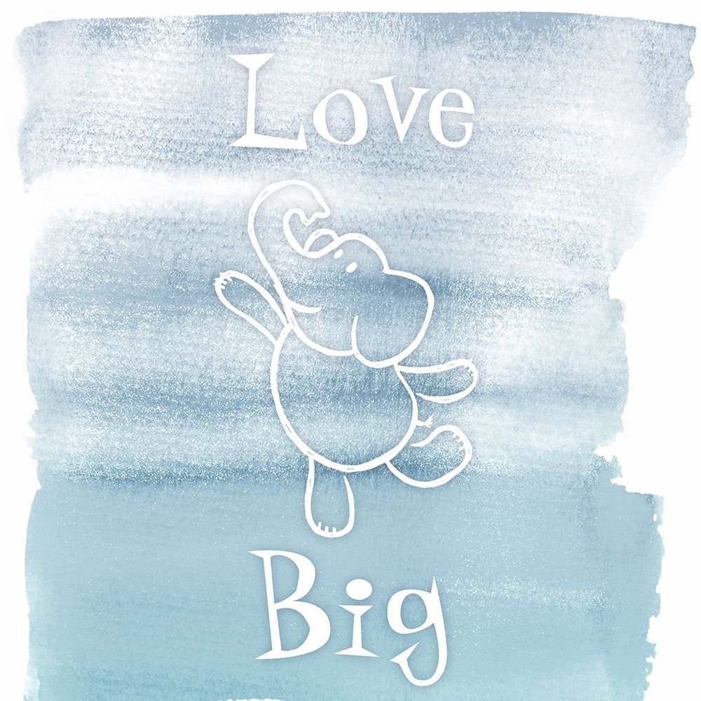Love Big art print by Marcus Prime for $57.95 CAD
