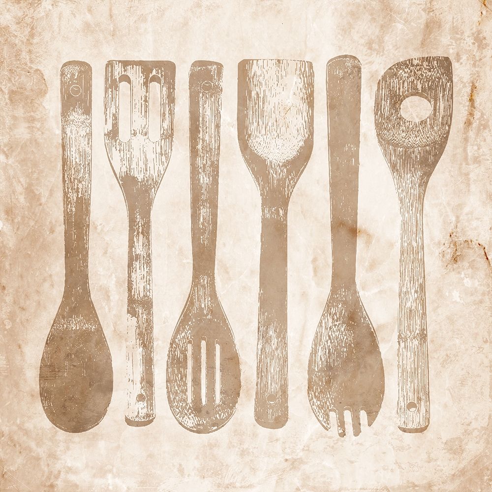 Kitchen Tools 1 art print by Marcus Prime for $57.95 CAD