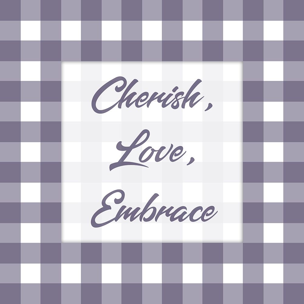 Gingham Quotes 1 art print by Marcus Prime for $57.95 CAD