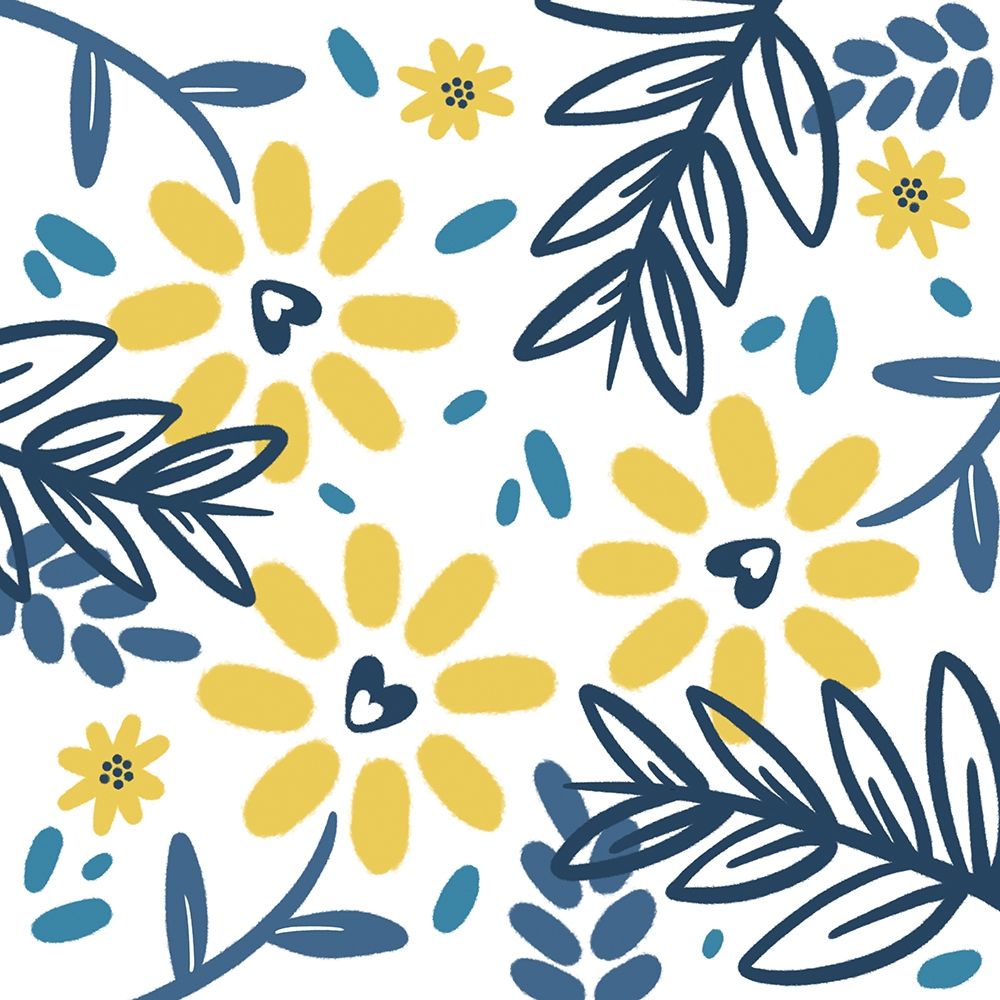 Flower Pattern 1 art print by Marcus Prime for $57.95 CAD