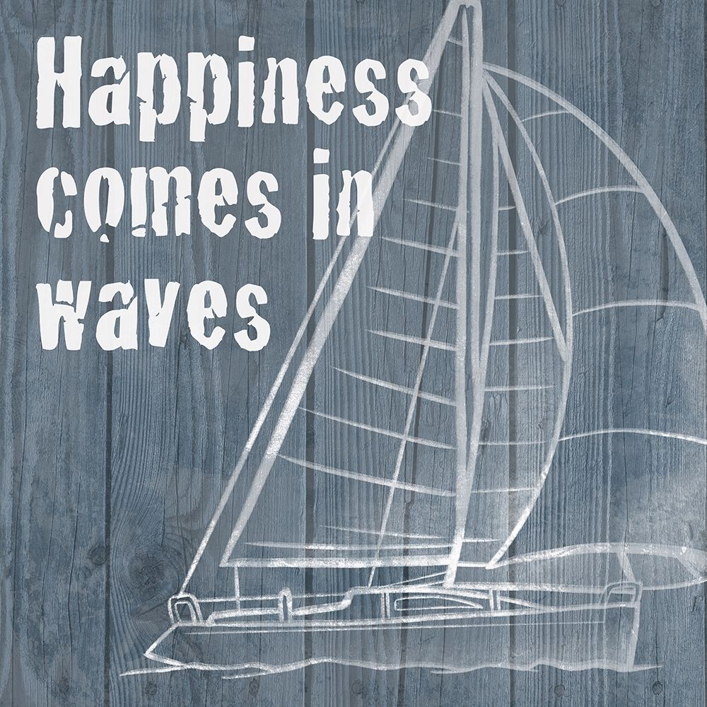 Happy Waves 1 art print by Marcus Prime for $57.95 CAD
