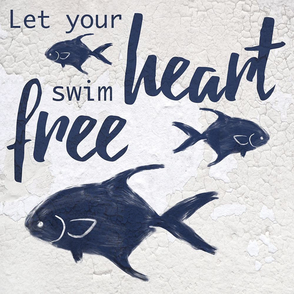 Swim Free 1 art print by Marcus Prime for $57.95 CAD
