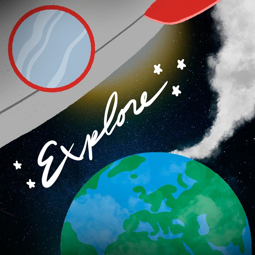 Space Explorer 1 art print by Marcus Prime for $57.95 CAD