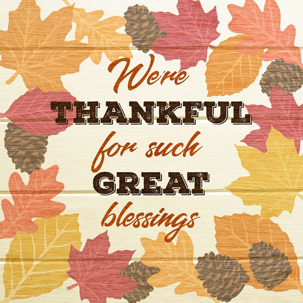 Thankful For Blessings art print by Marcus Prime for $57.95 CAD