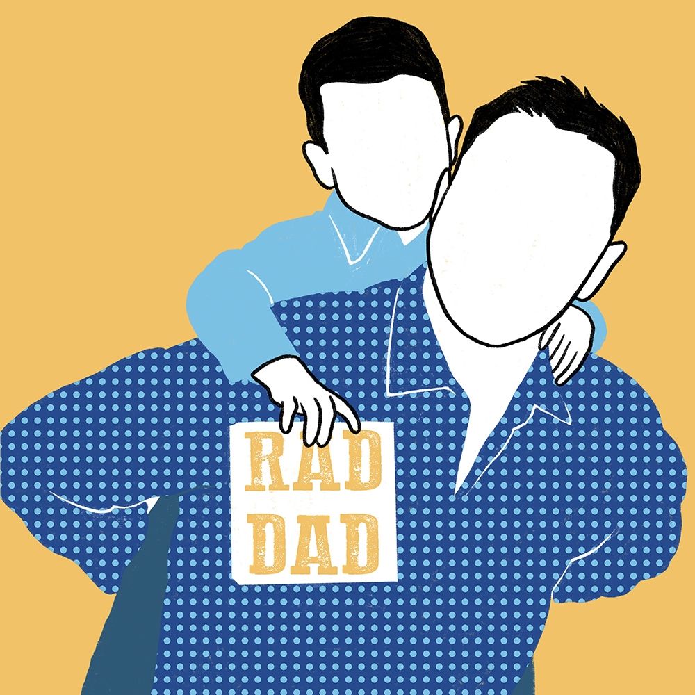 Rad Dad art print by Marcus Prime for $57.95 CAD