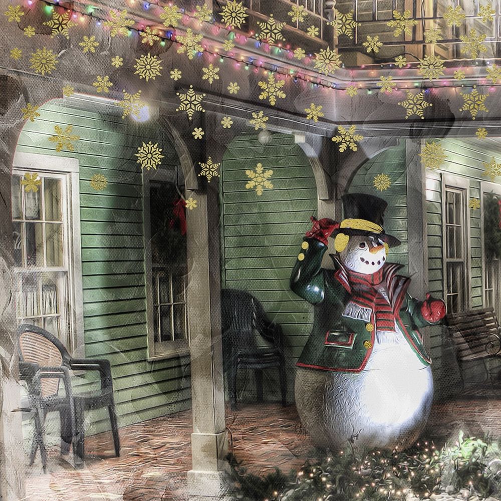 Winter Porch 1 art print by Marcus Prime for $57.95 CAD