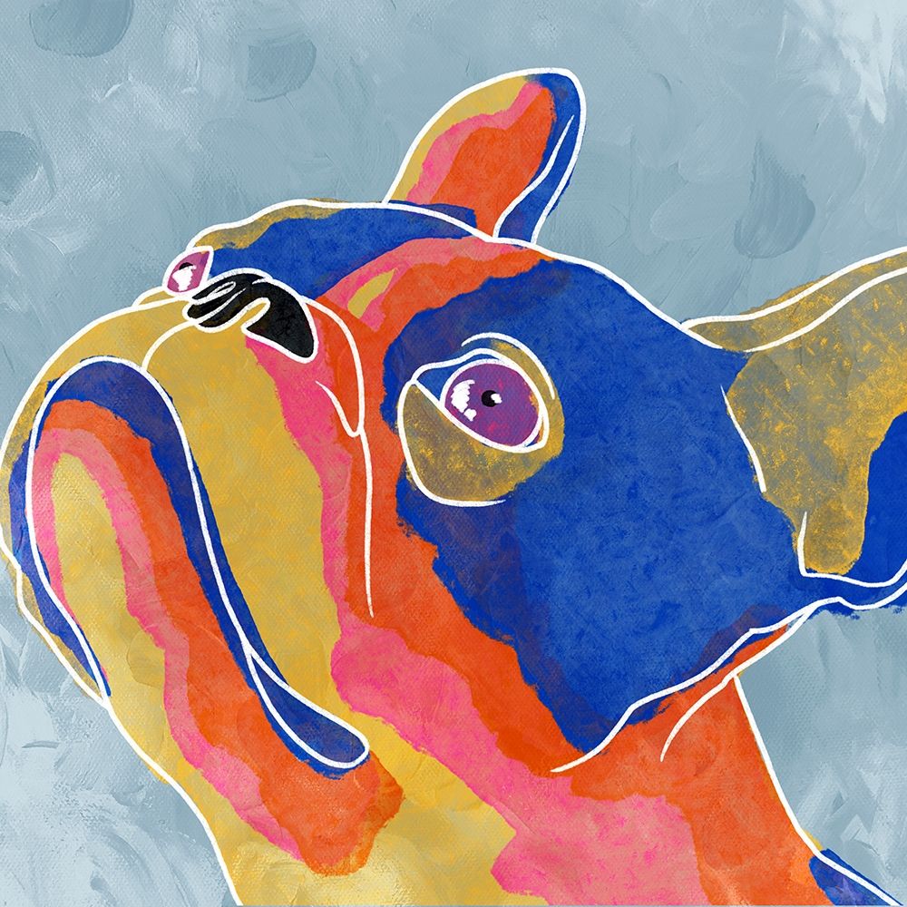 Gazing Pup 1 art print by Marcus Prime for $57.95 CAD