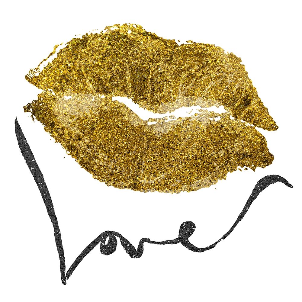 Love Lips Glitter art print by Marcus Prime for $57.95 CAD