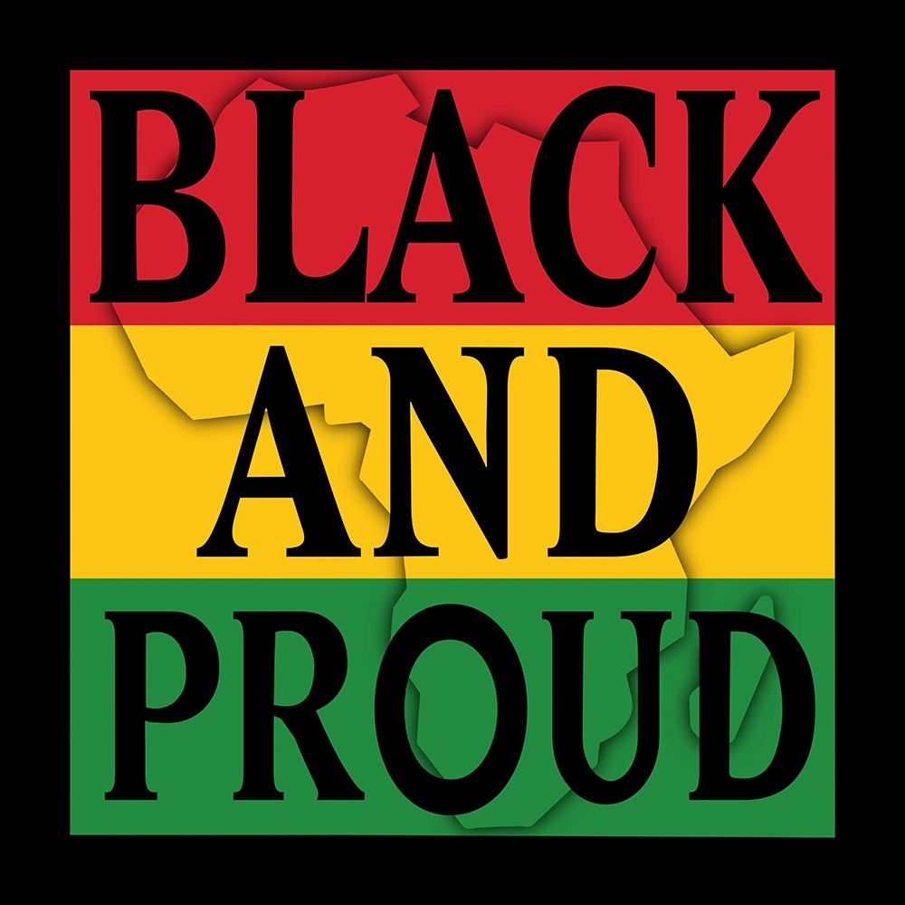 Black and Proud 1 art print by Marcus Prime for $57.95 CAD