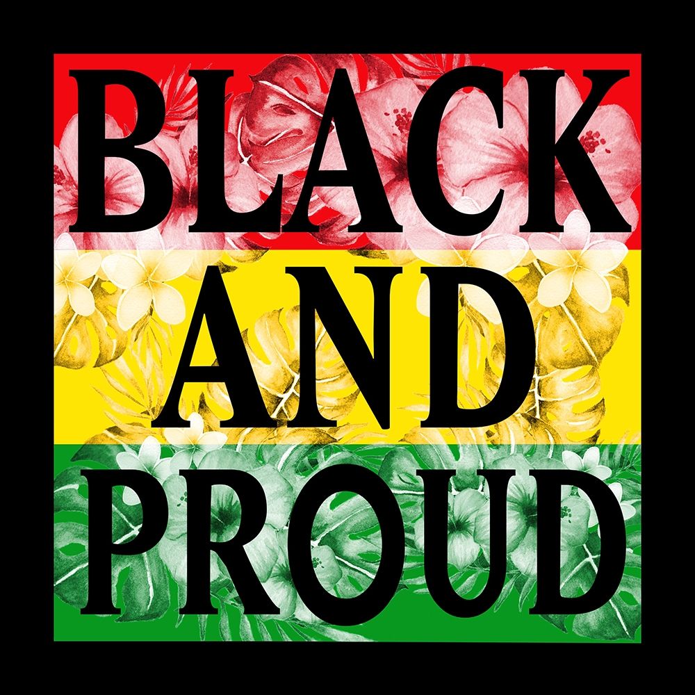Flower Black and Proud art print by Marcus Prime for $57.95 CAD