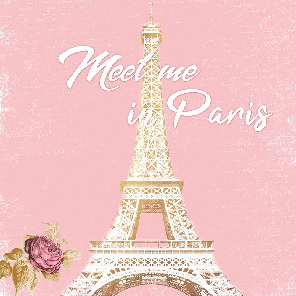 Meet In Paris art print by Marcus Prime for $57.95 CAD