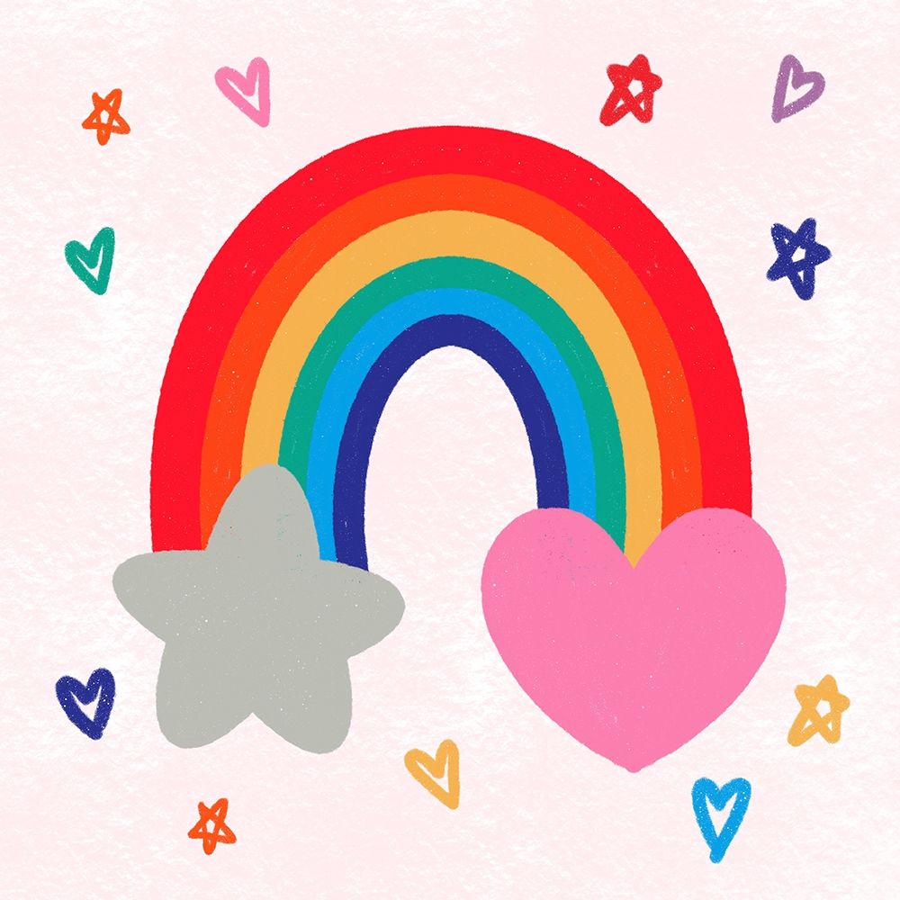 Loving Rainbow 1 art print by Marcus Prime for $57.95 CAD