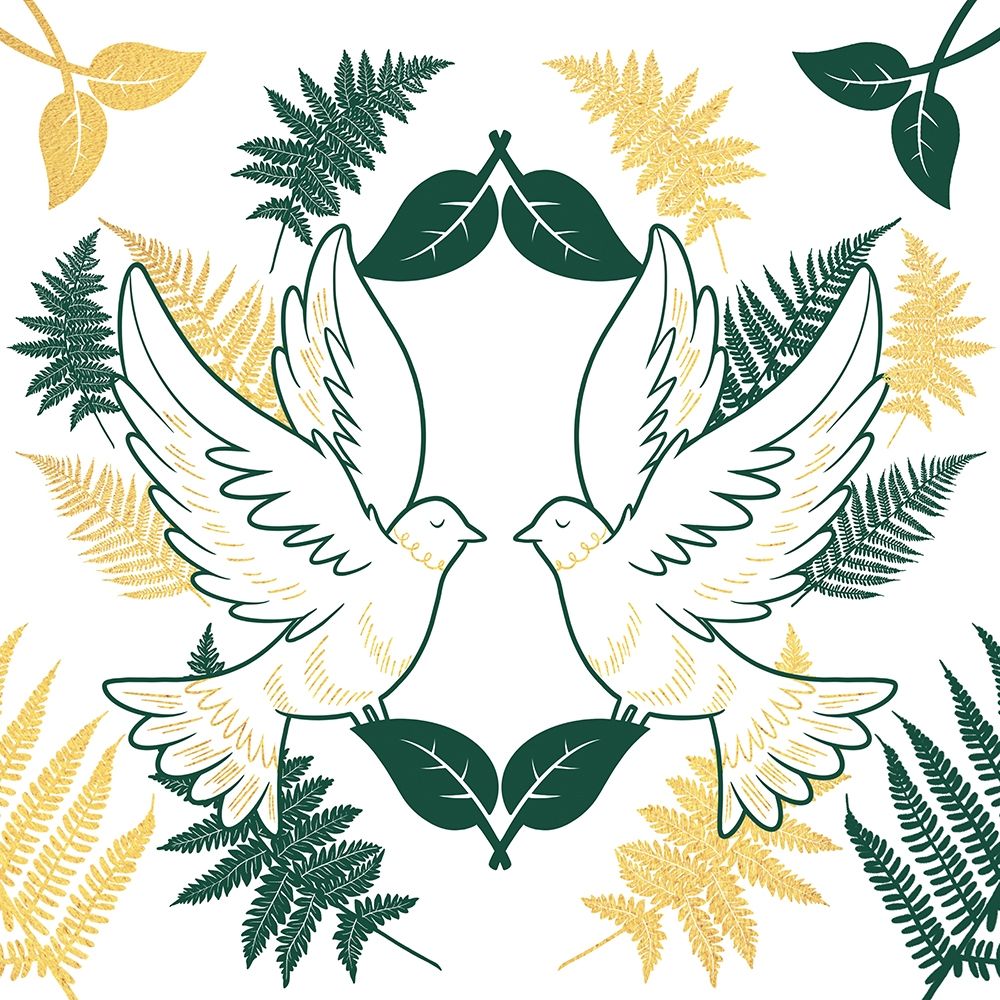 Loving Doves art print by Marcus Prime for $57.95 CAD