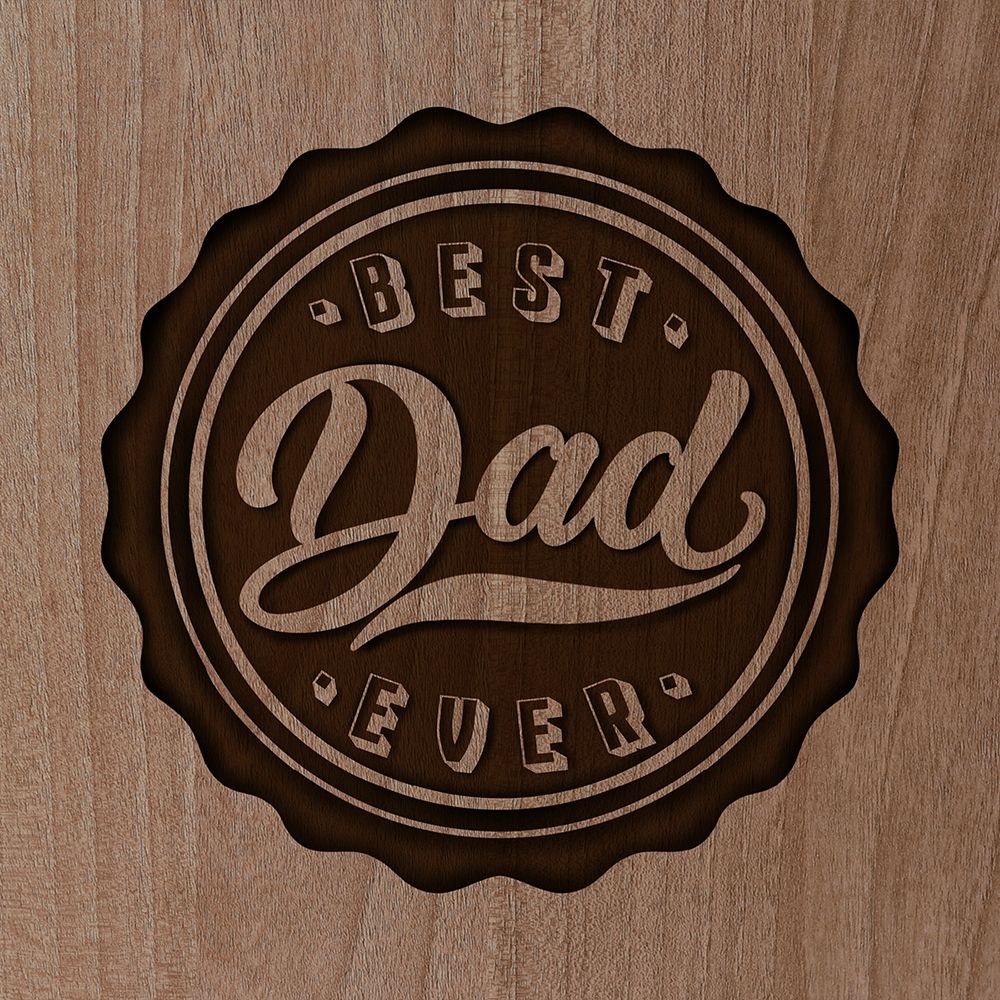 Best Dad art print by Marcus Prime for $57.95 CAD