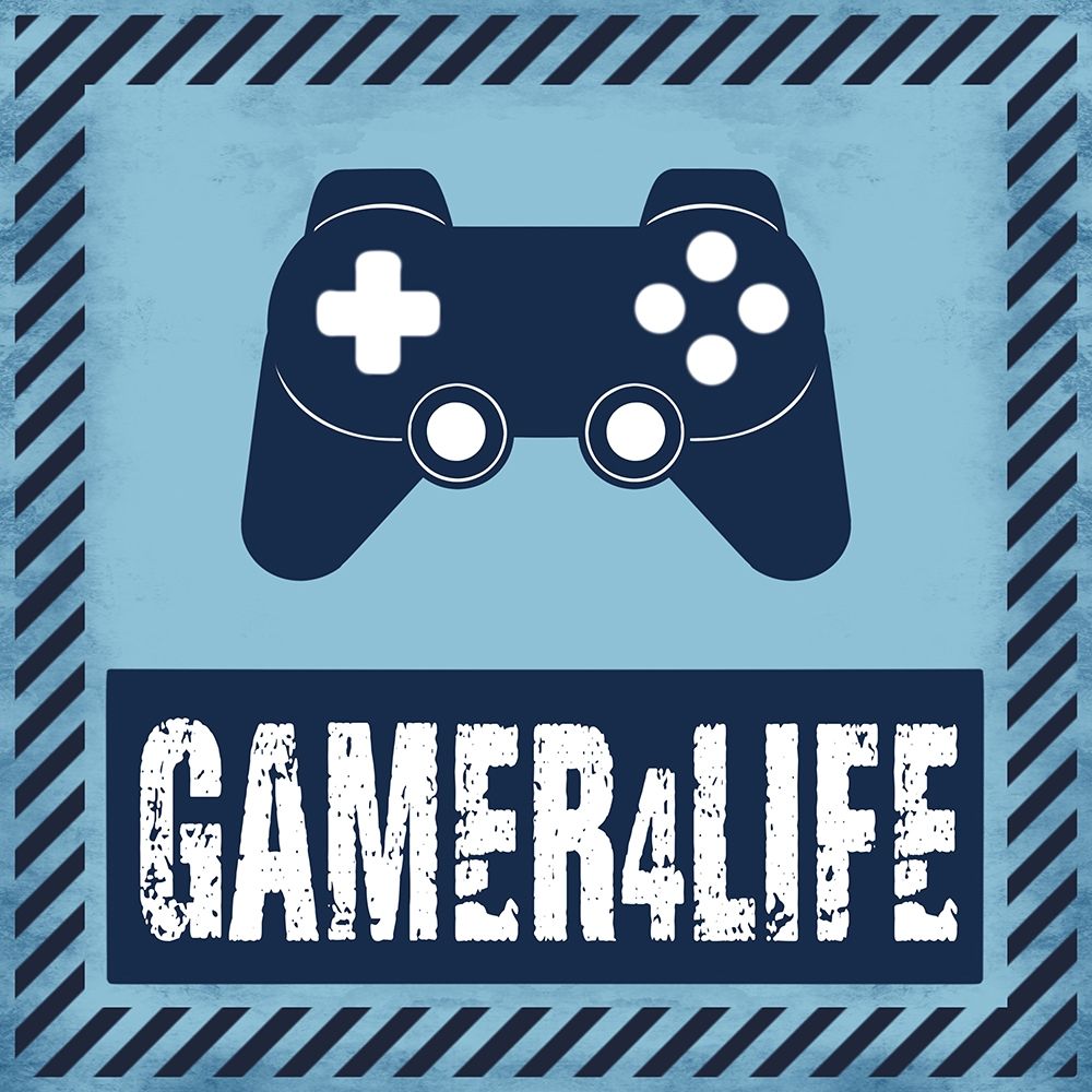 Gamer 4 Life art print by Marcus Prime for $57.95 CAD