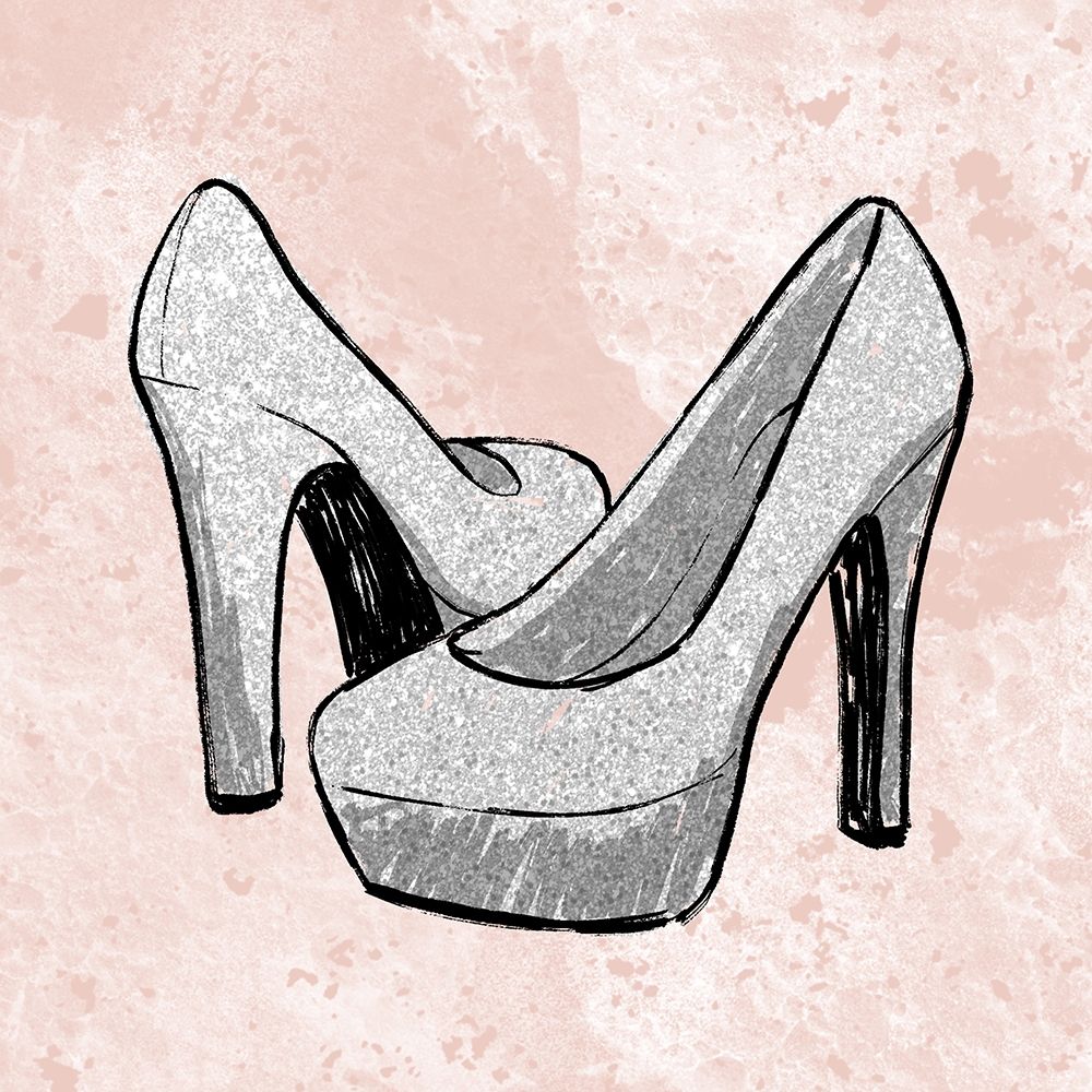 Glitter Fashion 1 art print by Marcus Prime for $57.95 CAD