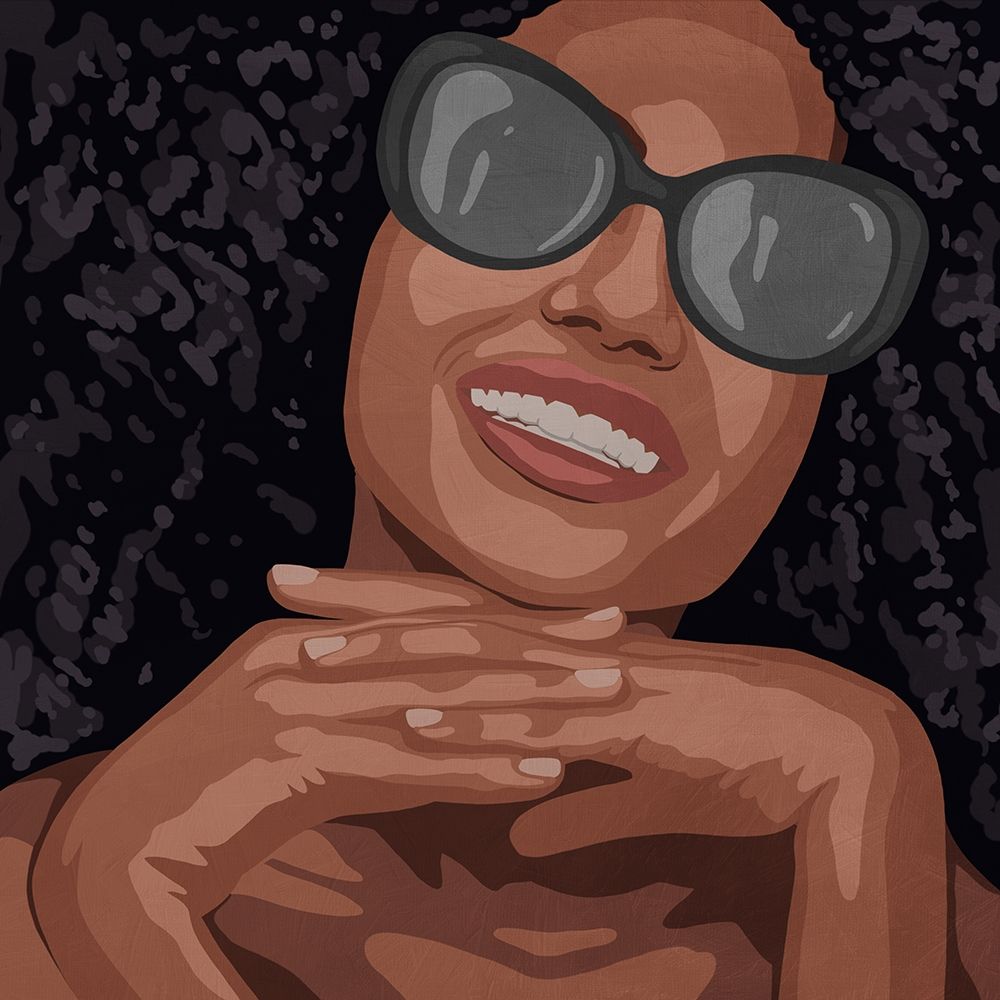 Smiling Beauty art print by Marcus Prime for $57.95 CAD