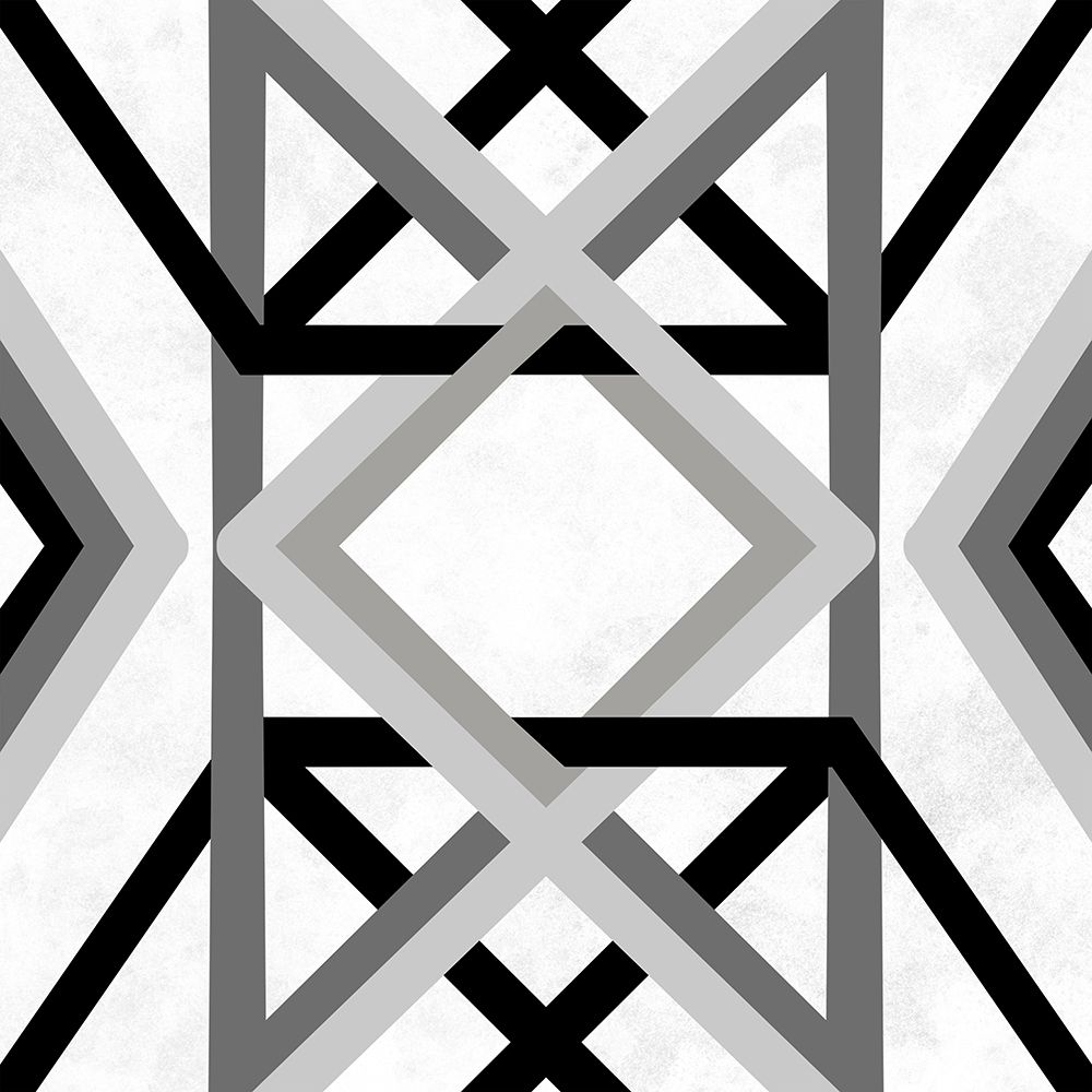 Monochromatic Textile art print by Marcus Prime for $57.95 CAD