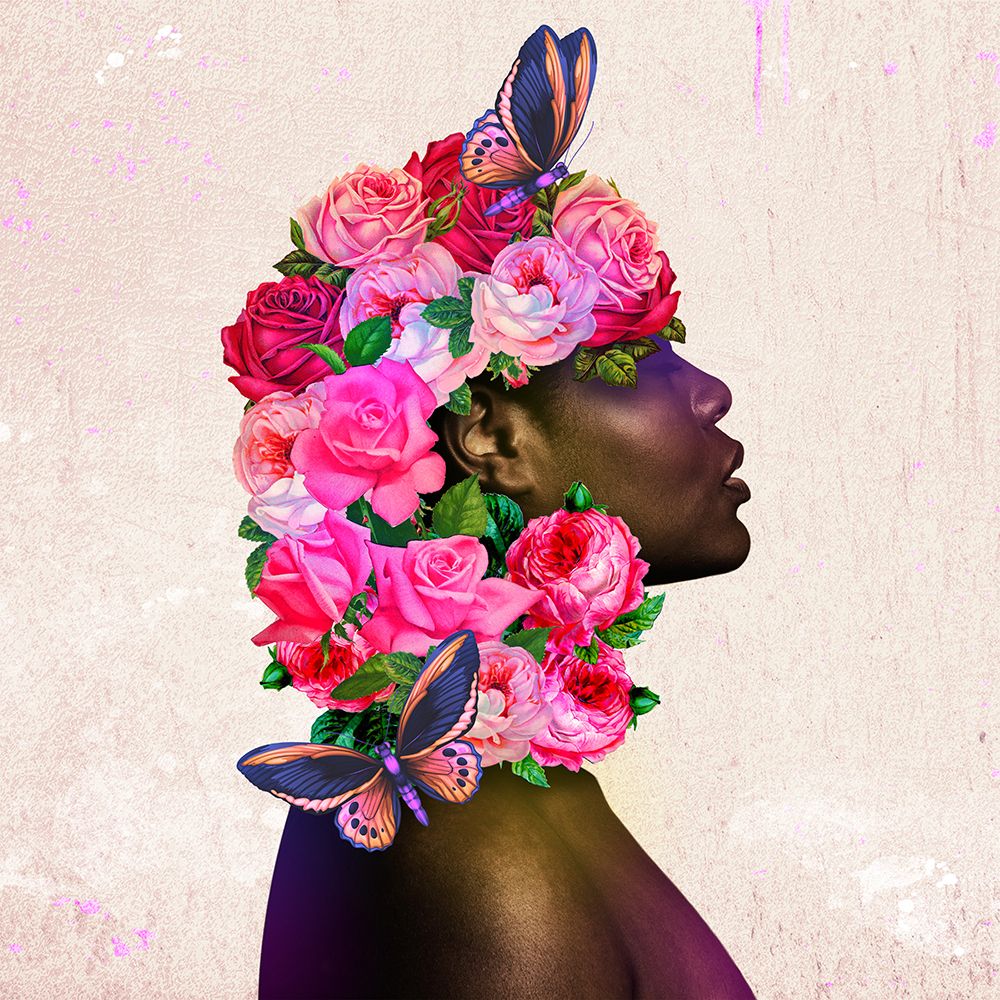 Woman Flourish 2 art print by Marcus Prime for $57.95 CAD