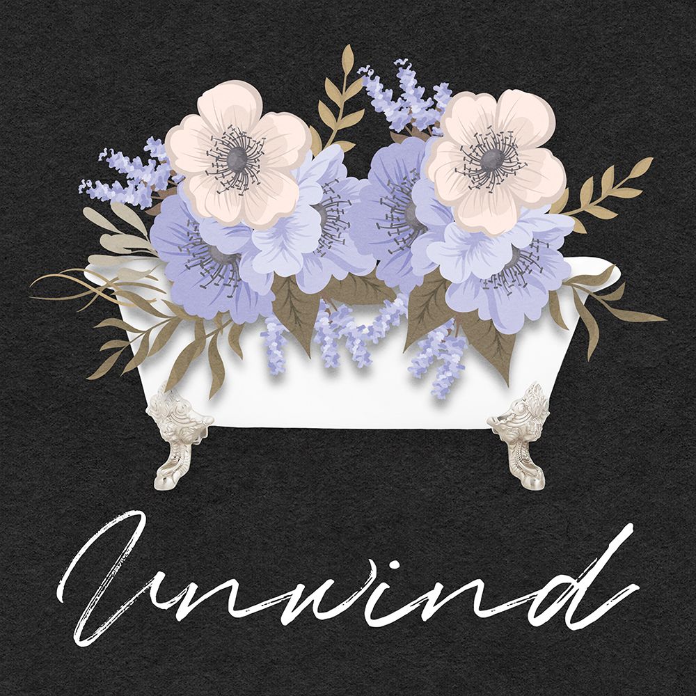 Unwind Floral Bath art print by Marcus Prime for $57.95 CAD