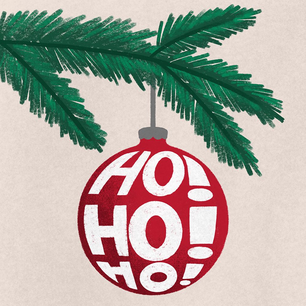 Ho Ho Ho art print by Marcus Prime for $57.95 CAD
