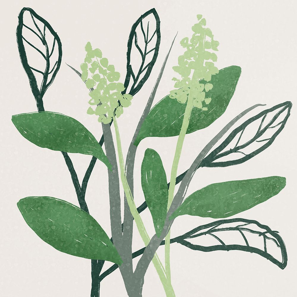 Intertwined Foliage 2 art print by Marcus Prime for $57.95 CAD