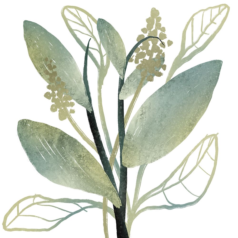Intertwined Vibrant Foliage 1 art print by Marcus Prime for $57.95 CAD
