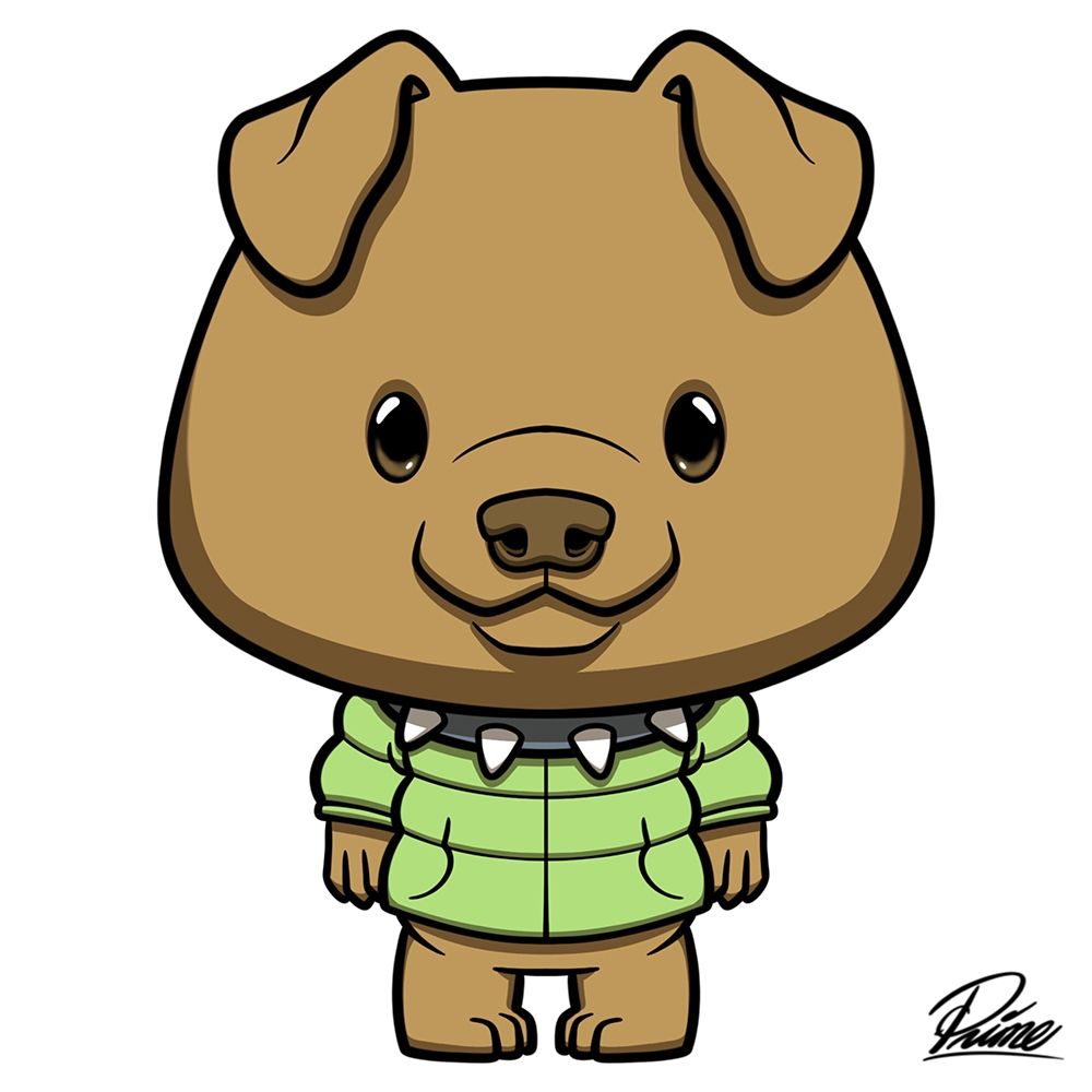 Peter Pitbull art print by Marcus Prime for $57.95 CAD