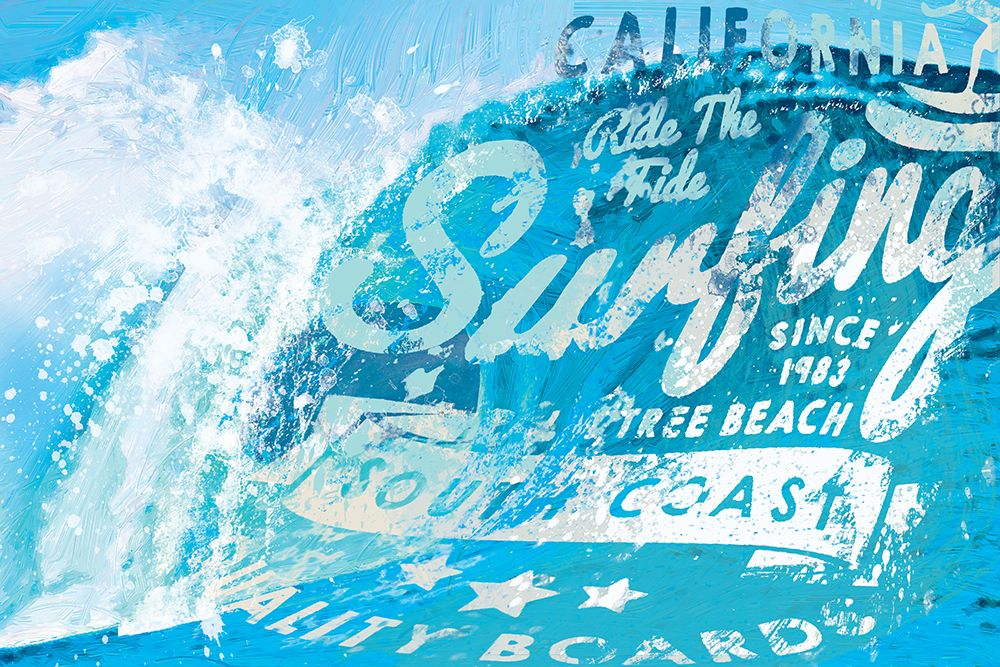 South Coast Curls 4 art print by Savannah Miller for $57.95 CAD