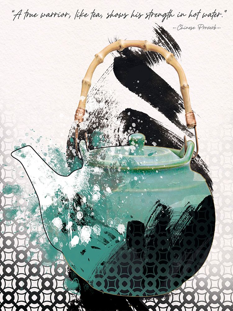 Teal Tea 4 art print by Savannah Miller for $57.95 CAD