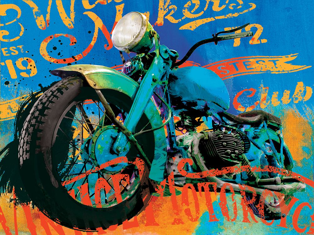 Vintage Bikes art print by Savannah Miller for $57.95 CAD