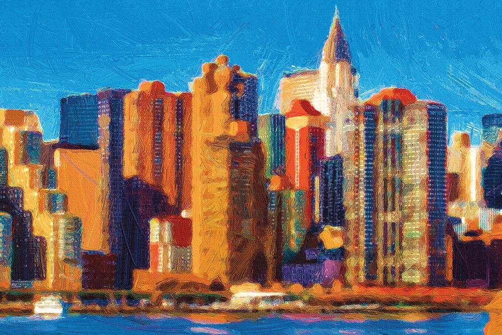 Metro Sunset art print by Savannah Miller for $57.95 CAD