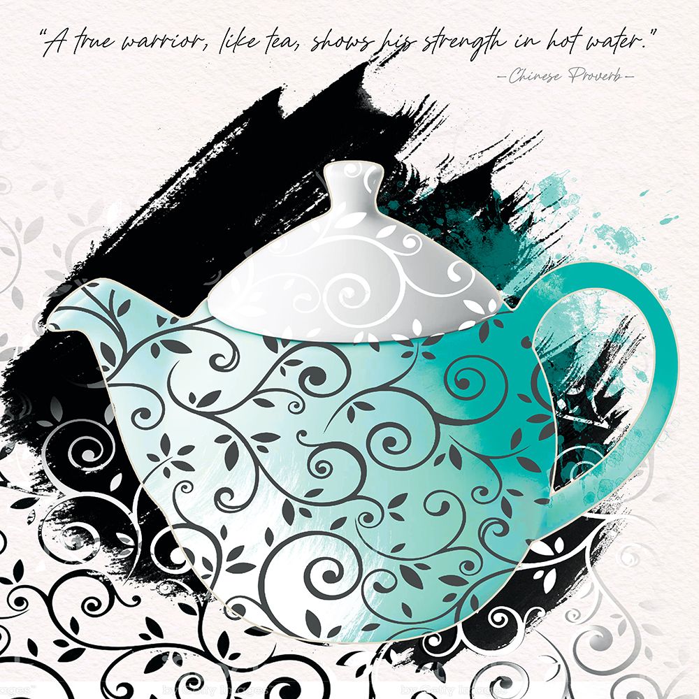 Teal Tea 1 art print by Savannah Miller for $57.95 CAD
