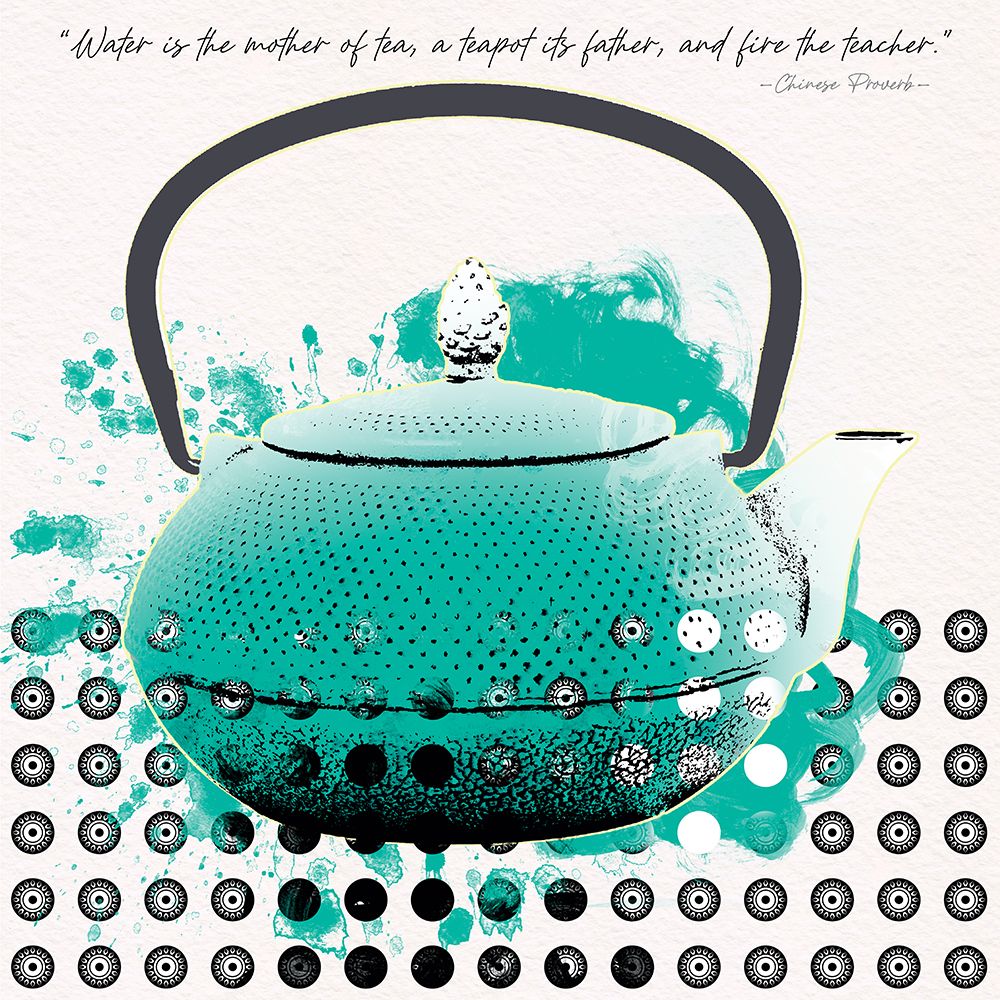 Teal Tea 2 art print by Savannah Miller for $57.95 CAD
