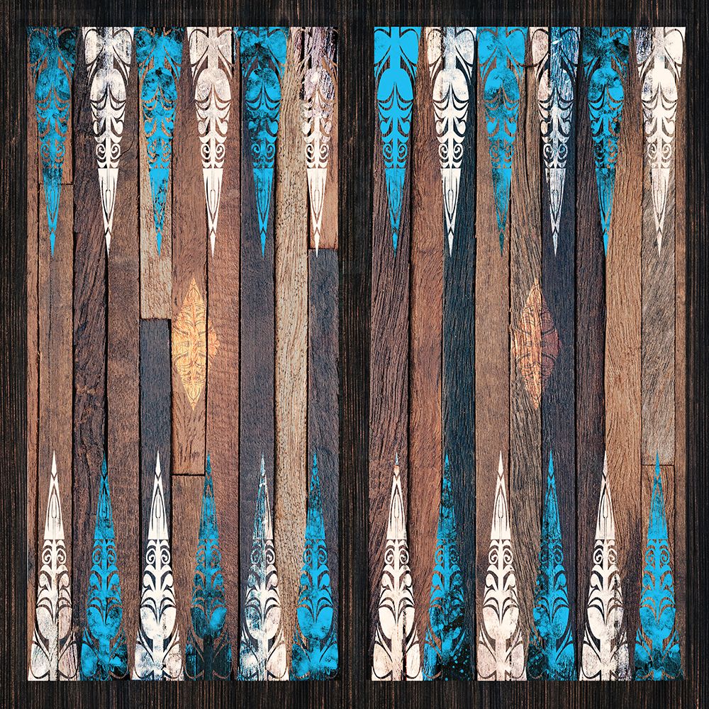 Backgammon Blues art print by Savannah Miller for $57.95 CAD
