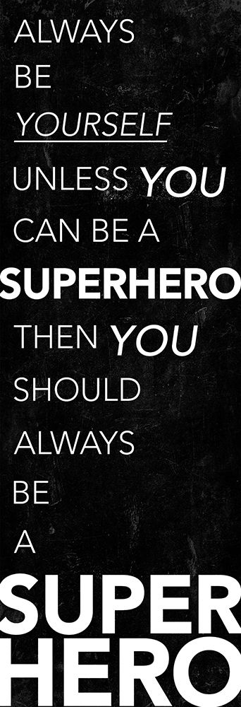 Be A Superhero art print by Milli Villa for $57.95 CAD