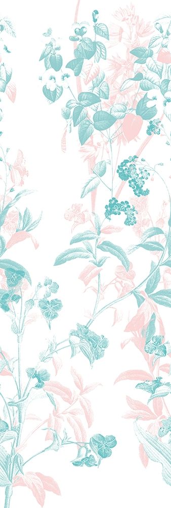 Blush Teal In The Wind art print by Milli Villa for $57.95 CAD