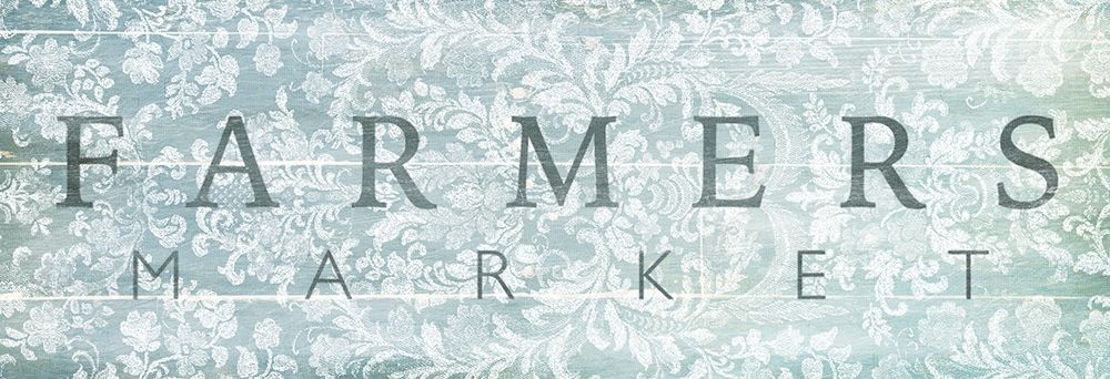 Farmers Market Blues art print by Milli Villa for $57.95 CAD