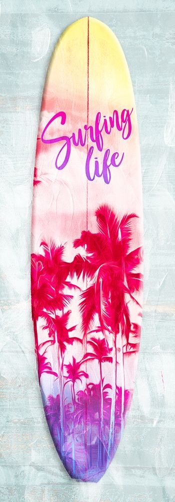 Surf Palms art print by Milli Villa for $57.95 CAD