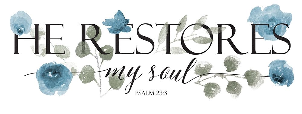 He Restores art print by Milli Villa for $57.95 CAD