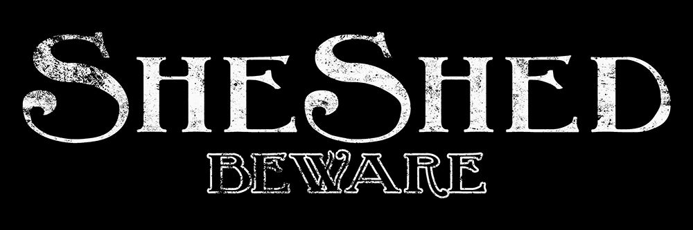 She Shed and Beware B/W art print by Milli Villa for $57.95 CAD