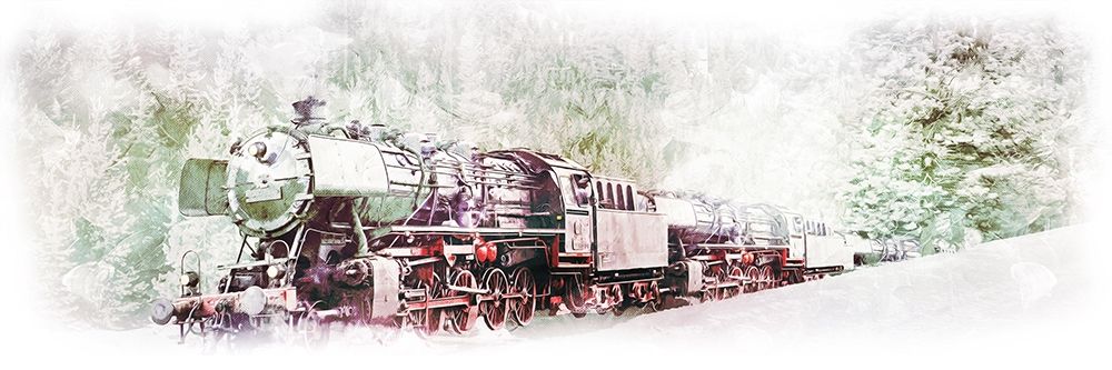 Traveling Through The Winter art print by Milli Villa for $57.95 CAD