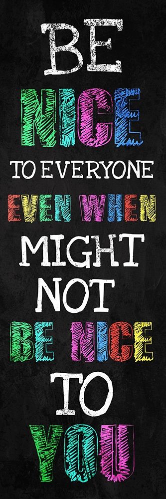 Be Nice art print by Milli Villa for $57.95 CAD