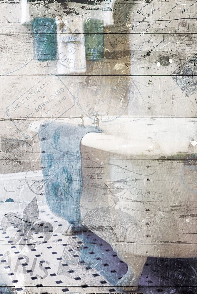 Bath In Paris art print by Milli Villa for $57.95 CAD
