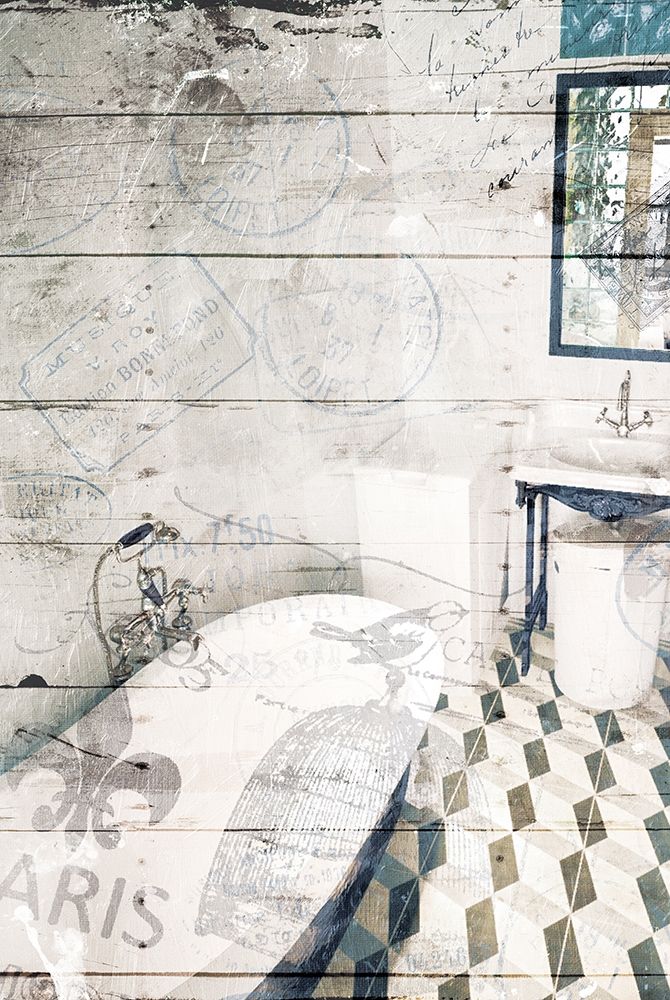 Bath In Paris Mate art print by Milli Villa for $57.95 CAD