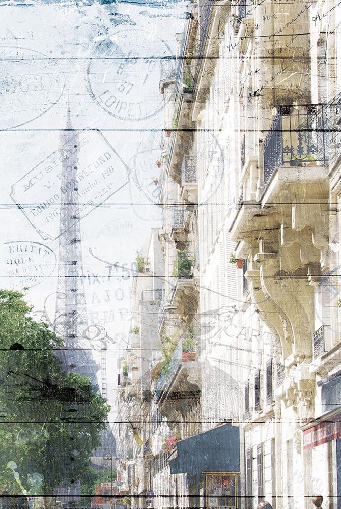 Paris On The Street art print by Milli Villa for $57.95 CAD