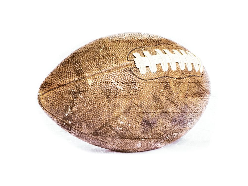 Football art print by Milli Villa for $57.95 CAD