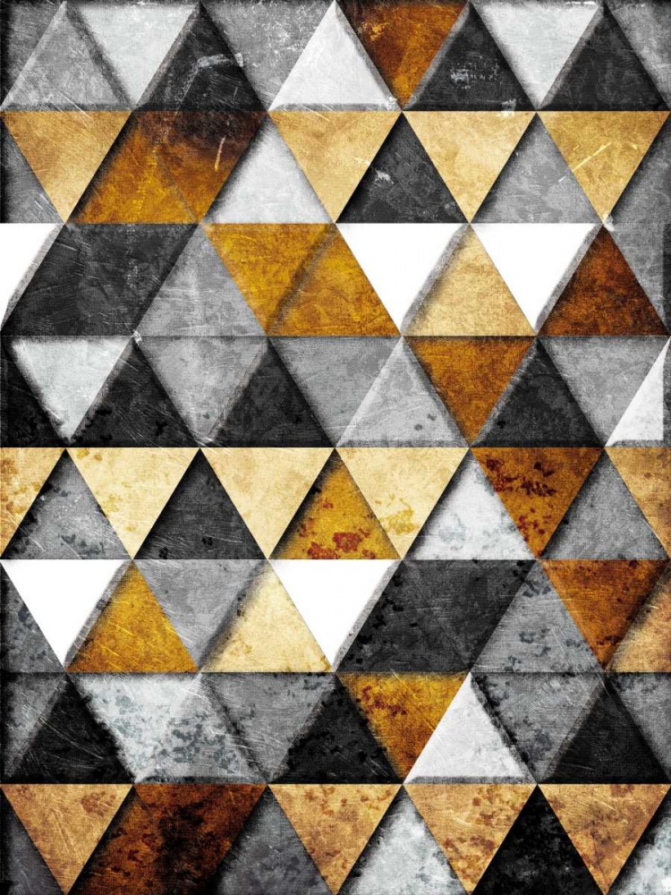 Rocky Gold Mountains art print by Milli Villa for $57.95 CAD