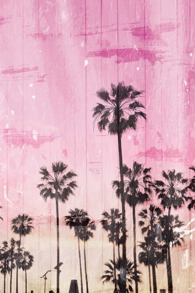 Palm Peach art print by Milli Villa for $57.95 CAD