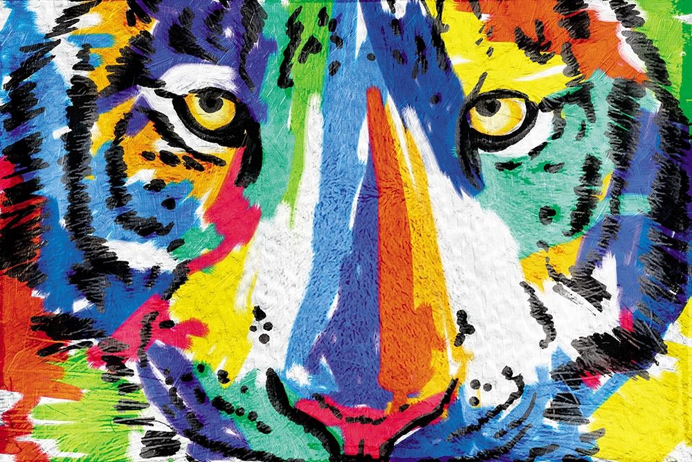Tiger Eyes art print by Milli Villa for $57.95 CAD